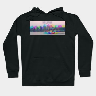 Halifax Skyline Art Hoodie